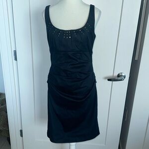 Boston proper dress navy size 8